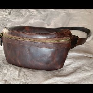 Frye Leather belt bag. L/XL